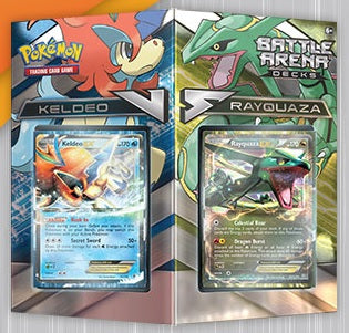 Pokemon Battle Arena Deck Rayquaza vs Keldeo