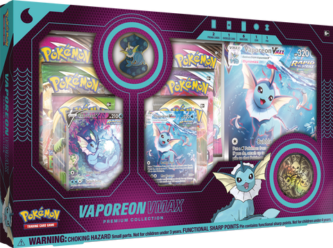 Pokemon: Vaporeon VMAX Premium Collection Box