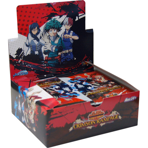 My Hero Academia CCG Booster Crimson Rampage Booster Box