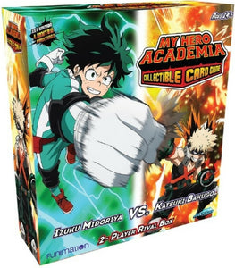 My Hero Academia CCG: Izuku Midoriya vs. Katsuki Bakugo - 2-Player Rival Box Decks - Universus 1st Edition