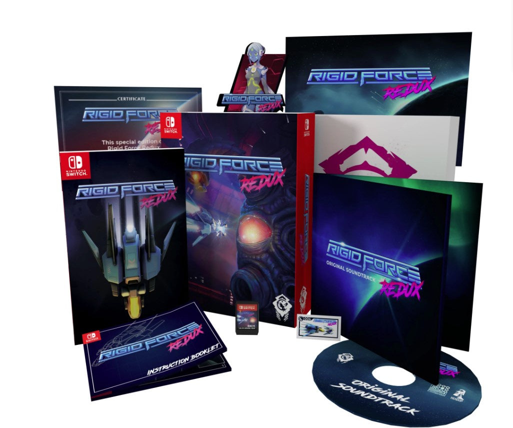 Rigid Force Redux: Limited Edition (Pal Region Import) [Game Fairy #004] - Switch
