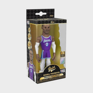 Funko Gold: NBA - Russell Westbrook (Los Angeles Lakers Purple Jersey) 5" Premium Vinyl Figure CHASE