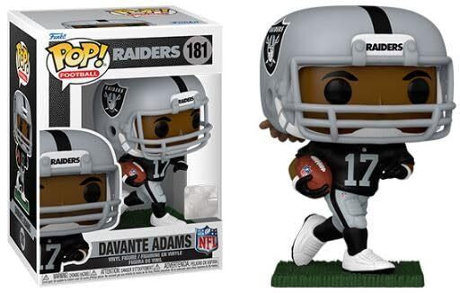 Funko POP! Football: Las Vegas Raiders Black Jersey - Davante Adams #181 Vinyl Figure