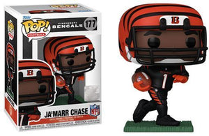 Funko POP! Football: Cincinnati Bengals Black Jersey - Ja'Marr Chase #177 Vinyl Figure