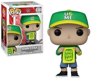 Funko POP! WWE: WWE - John Cena (Never Give Up) #136 Vinyl Figure