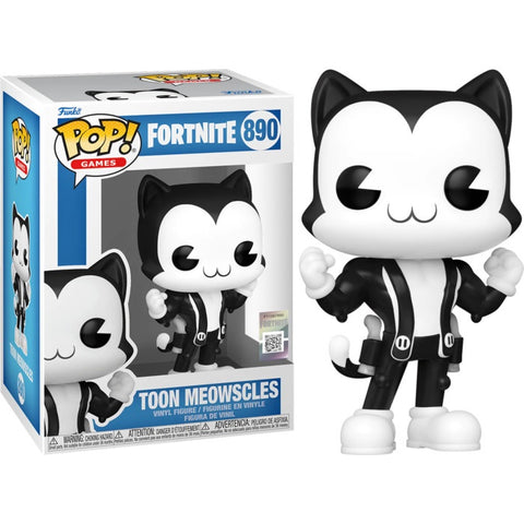 Funko POP! Games: Fortnite - Toon Meoowscles #890 Vinyl Figure