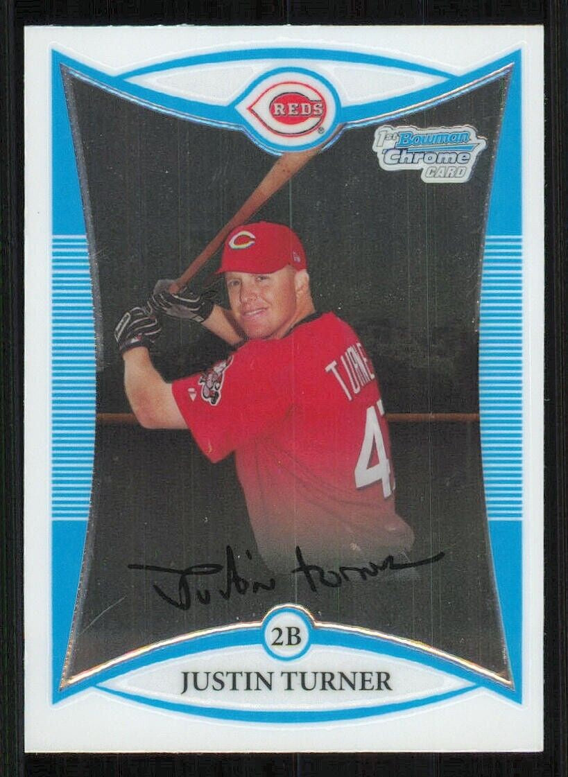 2008 Bowman Chrome Prospects #BCP171 Justin Turner RC (Rookie Card)