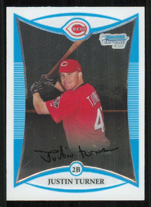 2008 Bowman Chrome Prospects #BCP171 Justin Turner RC (Rookie Card)