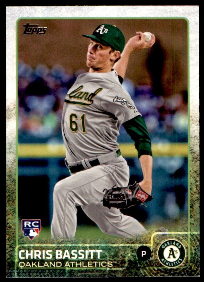 2015 Topps Series 2 #580 Chris Bassitt RC (Rookie Card)