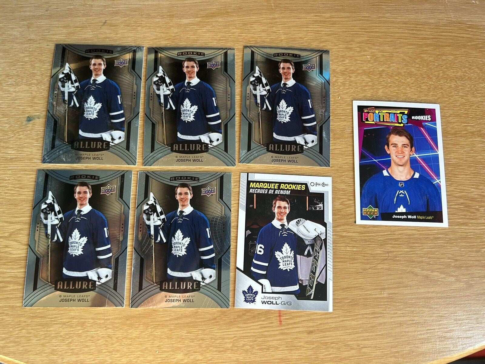 2020-21 Joseph Woll RC (Rookie Card) (1x Randomly Selected RC, May Not Be In the Photo)