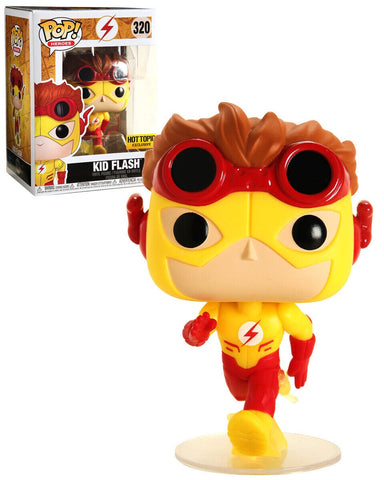 Funko POP! Heroes: Flash - Kid Flash #320 Exclusive Vinyl Figure (New Open Box Pre-Owned)
