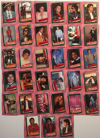 1984  Michael Jackson MJJ Productions Inc. Trading Card Single (Randomly Selected, May Not Be Pictured) (Consignment (AC))