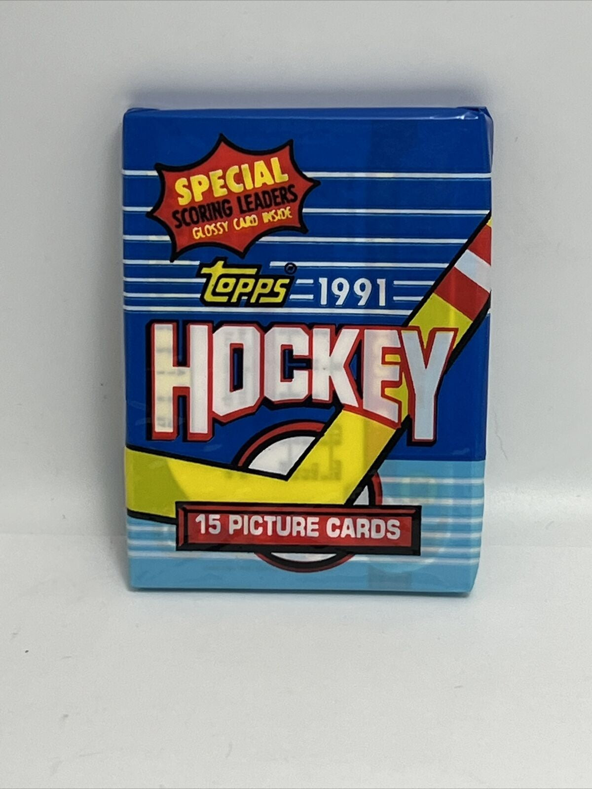 1991-92 Topps NHL Hockey Wax Pack (15 Cards a Pack)
