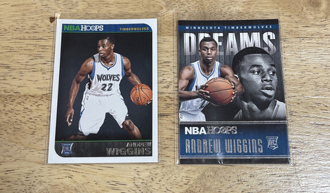 2014-15 Andrew Wiggins RC (Rookie Card)(1x Randomly Selected RC, May Not Be In Picture)