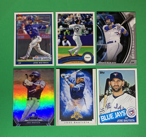 Jose Bautista - Toronto Blue Jays - MLB Baseball - Sports Card Single (Randomly Selected, May Not Be Pictured)