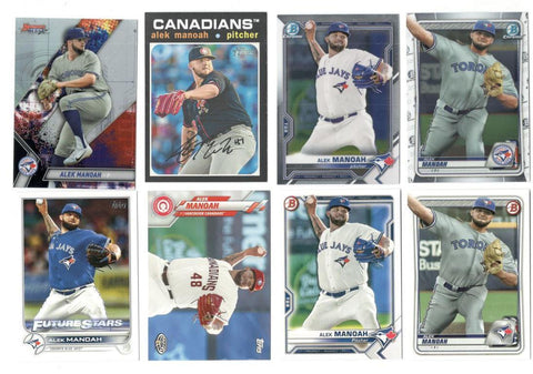Alek Manoah - Toronto Blue Jays - MLB Baseball - Rookie Card Single (1x Randomly Selected RC, May Not Be Pictured)
