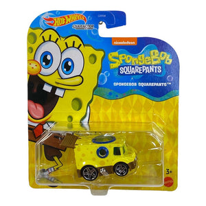 Hot Wheels Character Cars Spongebob Squarepants - Spongebob Squarepantsngebob