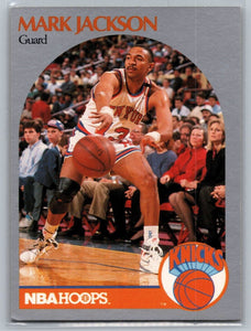 1990-91 NBA Hoops #205 Mark Jackson (Menendez Brothers) Basketball Card