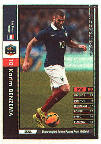 Panini WCCF 2013-14 Karim Benzema France Japanese
