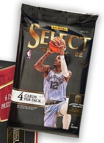 2021-22 Panini Select NBA Basketball Trading Cards Blaster Pack (4 Card Per Pack)