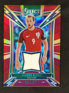 Harry Kane - Game-Used Worn Swatch Relic Jersey Memorabilia Card Sports Card Single (Randomly Selected, May Not Be Pictured)