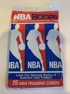 1990-91 NBA Hoops Series 2 (II) Basketball Pack (15 NBA Trading Cards Per Pack)
