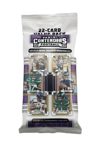 2022 Panini Contenders Football Jumbo Cello Fat Value Pack