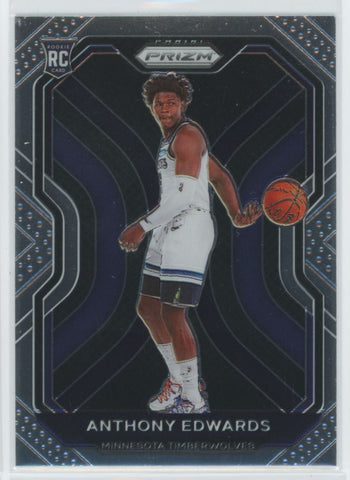 2020-21 Panini Prizm Anthony Edwards Base #258 RC (Rookie Card)