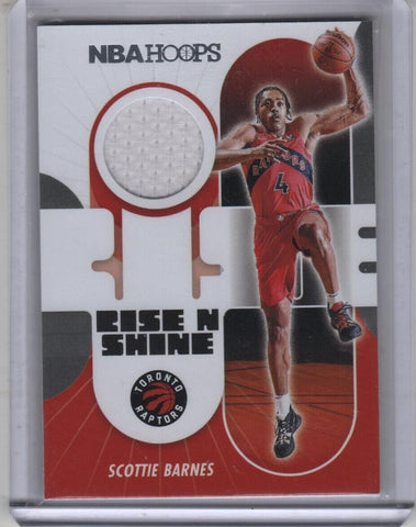 2021-22 Panini Scottie Barnes NBA Hoops Rise N Shine Jersey RC (Rookie Card)
