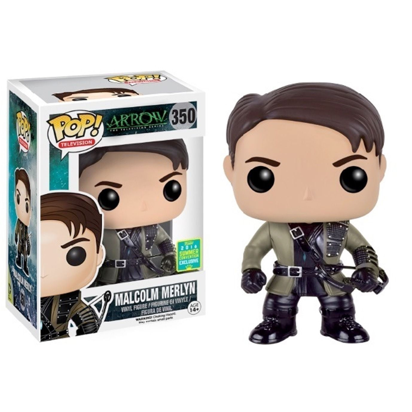 Funko POP! Television: Arrow the Television Series - Malcolm Merlyn #350 Exclusive Vinyl Figure (Pre-owned)