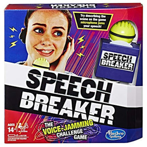 Speech Breaker the Voice-Jamming Challenge Game [Hasbro Gaming]