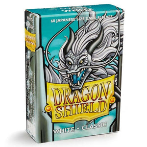 Dragon Shield - Japanese Small Size Classic Sleeves 60ct - White