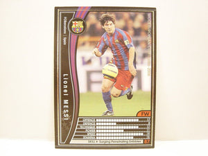 2005-06 Panini WCCF European Clubs Lionel Messi #287 Japanese RC (Rookie Card)