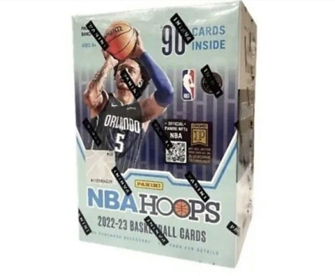 2022-23 Panini NBA Hoops Holiday Winter Basketball Blaster Box (6 Packs, 15 Cards a Pack)