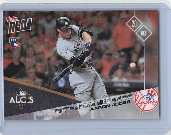 2017 Topps Now Aaron Judge New York Yankees RC (Rookie Card) (1x Randomly Selected RC)