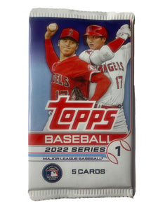 2022 Topps Series 1 MLB Baseball Pack (5 Cards Per Pack)