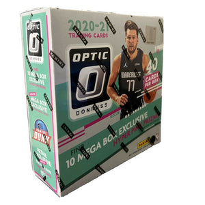 2020-21 Panini Donruss Optic Basketball Mega Box (Hyper Pink Prizms) (Box Wear)