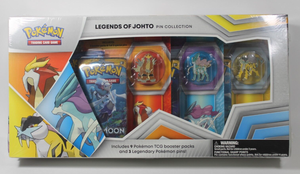 pokemon trading card game legends of johto pin box Pokemon Trading Card Game Legends of Johto Exclusive Pin Collection (9 – A & C Games