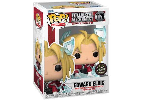 Funko POP! Animation: Fullmetal Alchemist Brotherhood - Edward Elric with Energy #1176 Vinyl Figure (Limited Edition Glow CHASE)