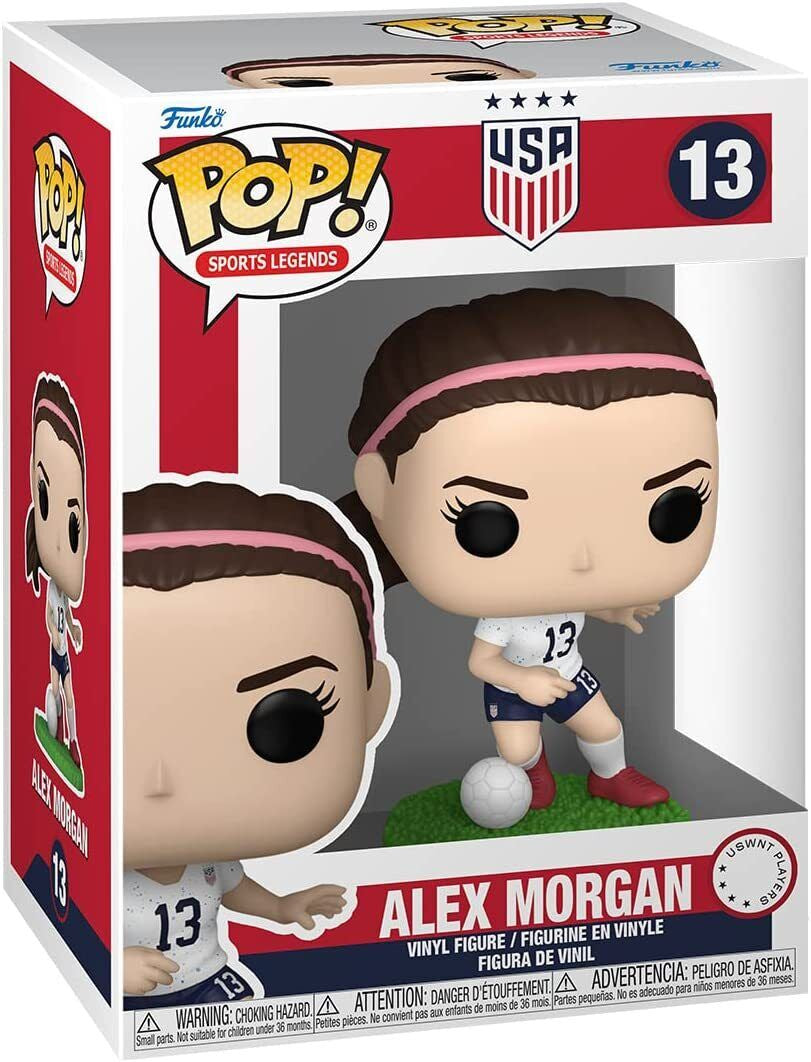 Funko POP! Sports Legends: US Women's National Team White Jersey - Alex Morgan #13 Vinyl Figure