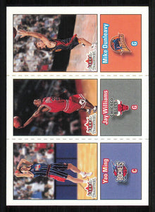 2002-03 Fleer Tradition #271 Yao Ming RC/Jay Williams RC/Mike Dunleavy RC (Rookie Card)