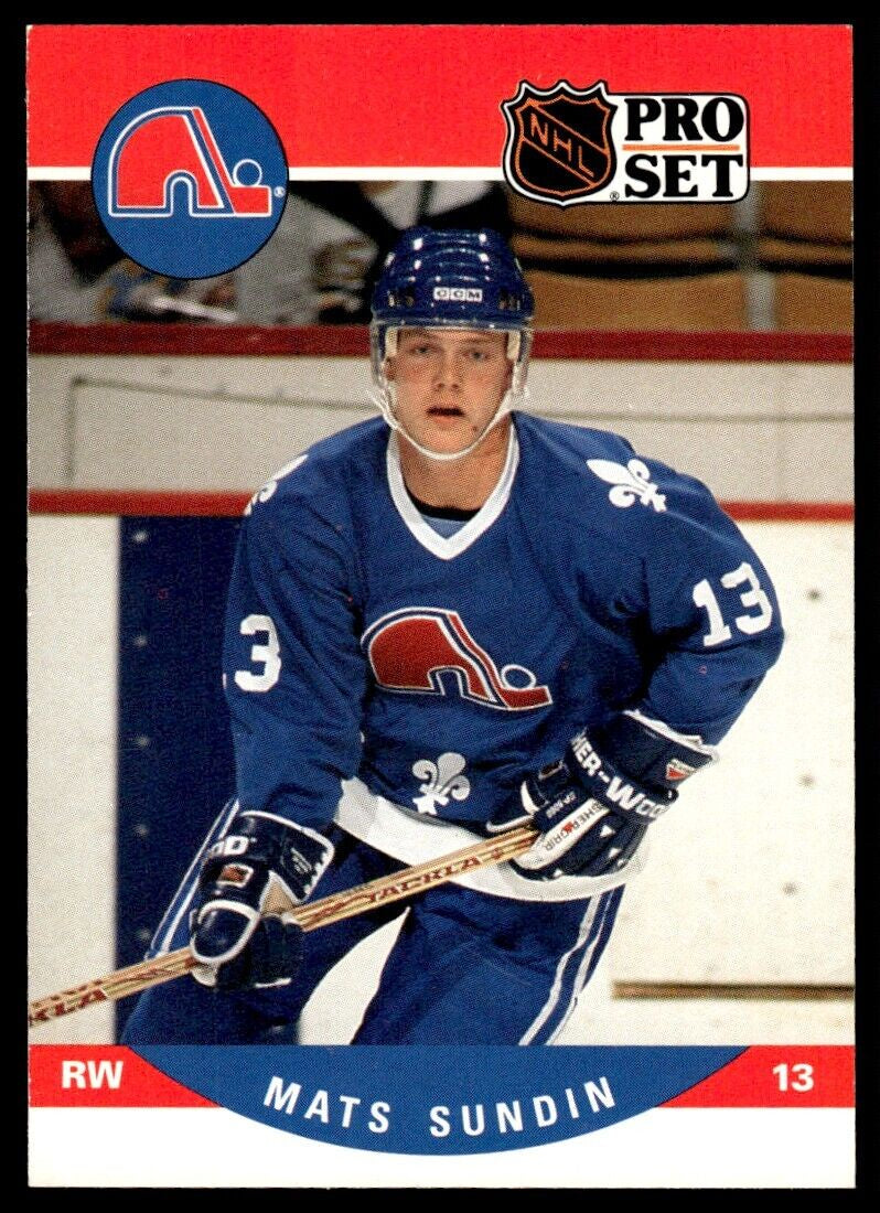 1990-91 Pro Set Mats Sundin #636 RC (Rookie Card)