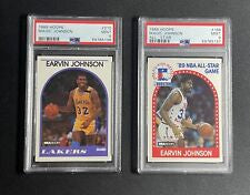 Earvin "Magic" Johnson - GRADED NBA Basketball Card REPACK - 1x Sports Card Single (Graded 9, Various Grading Companies, Randomly Selected, Stock Photo - Will Not Get Cards In Picture)