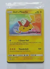 pokemon i choose you movie pikachu card Ash's Pikachu - SM108