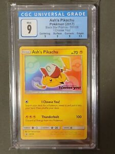 Ash's Pikachu Pokemon (2017) - Black Star Promos - SM108 - I Choose A & C Games Ash's Pikachu Pokemon (2017) - Black Star Promos - SM108 - I Choose A & C Games
