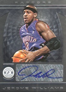 Jerome JYD" "Junk Yard Dog" Williams - In Toronto Raptors Jersey - Autographed Signed Auto Memorabilia Card - Sports Card Single (Randomly Selected, May Not Be Pictured)