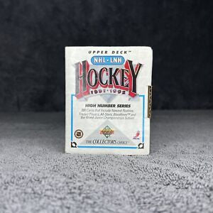 1991-92 Upper Deck NHL Hockey English High Number Series 200 Card Factory Set (Open Box)