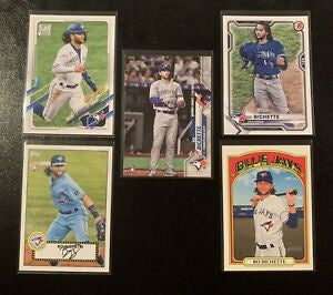 2020 Bo Bichette Toronto Blue Jays Rookie Card (1x Randomly Selected RC, May Not Be Pictured)