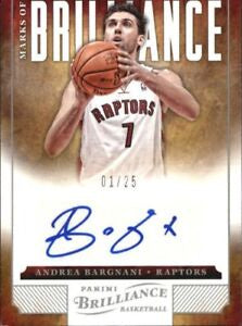 Andrea Bargnani - In Toronto Raptors Jersey - Autographed Signed Auto Memorabilia Card - Sports Card Single (Randomly Selected, May Not Be Pictured)