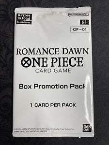 One Piece Card Game: Romance Dawn - Box Promotion Pack (1 Card Per pack)